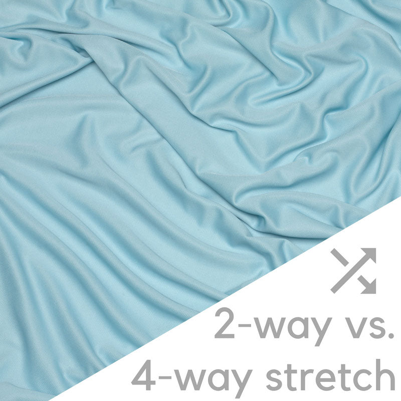 What's the difference between 2-way and 4-way stretch?